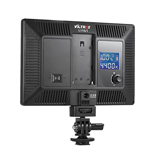 Viltrox L116T プロ 超薄型 LED ビデオライト 写真 フィルライト 輝度と色温度 調整可能 最大輝度 987LM 3300K-5600K CRI95+ キヤノン ニコン ソニー パナソニック デジタル 一眼レフ カメラ ビデオカメラ用