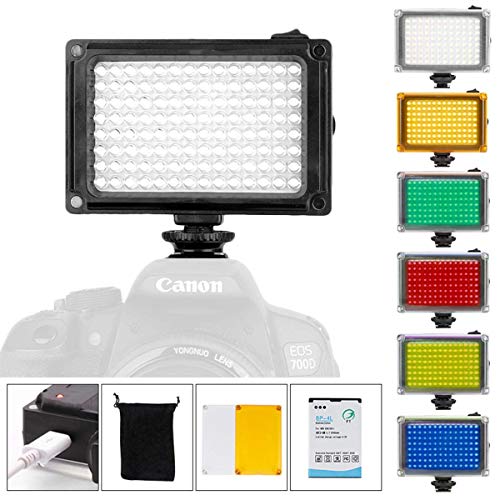 Ulanzi 96 led ビデオライト ビデオ 照明 led sony dslr 一眼レフ スマホビデオ に対応