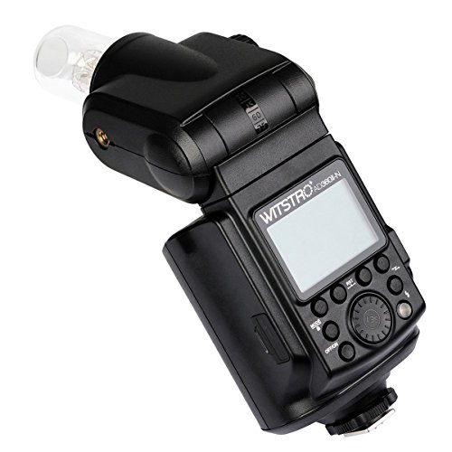 【正規品 技適マーク付き】Godox AD360II-C 高出力スピードライトフラッシュ + PB960 4500mAh リチウムイオン電池キット キヤノンEOSカメラ用 (ブラック)