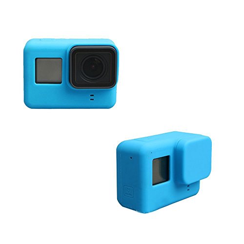 Gosento GoPro HERO6 Black/GoPro Hero 5 ケース シリコンカバー シリコンプロテクタケース GoPro Hero 6 保護カバー (ブルー)