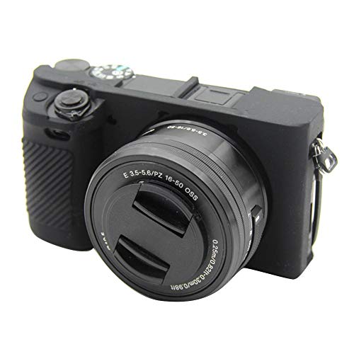 Mugast カメラプロテクターカバー 快適な手触り ポータブル シリコーンソフト 耐久性 耐衝撃性ケース 屋外カメラプロテクターカバー A6300カメラ用