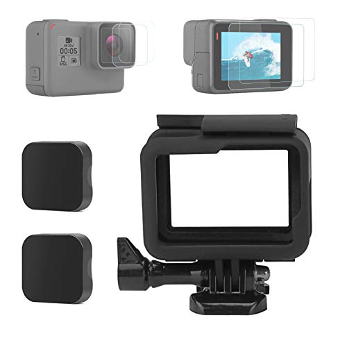 SHOOT GoPro Hero7/6/5 Black用 10 in 1 アクセサリーセット 保護ケース スクリーンフィルム