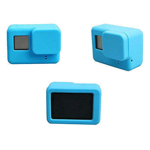 Gosento GoPro HERO6 Black/GoPro Hero 5 ケース シリコンカバー シリコンプロテクタケース GoPro Hero 6 保護カバー (ブルー)