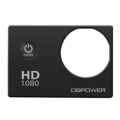 DBPOWER ウェアラブルカメラ 12MP カバー (ブラック)
