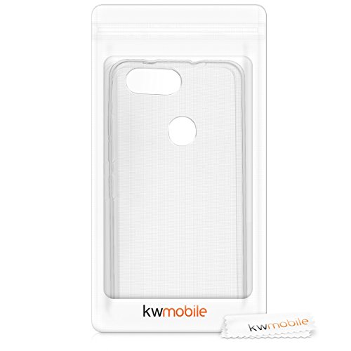 kwmobile Asus Zenfone Max Plus (M1) 用 ケース - スマホカバー - 携帯 保護ケース 透明 ゼンフォン マックス プラス