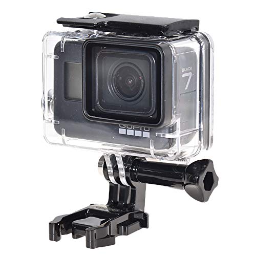 [GLIDER] GoPro用 (対応機種：HERO7black/HERO6/HERO5) アクセサリー 防水ハウジング (日本国内で防水検査済み) 防水ケース ゴープロ用 海 GLD7685GO200