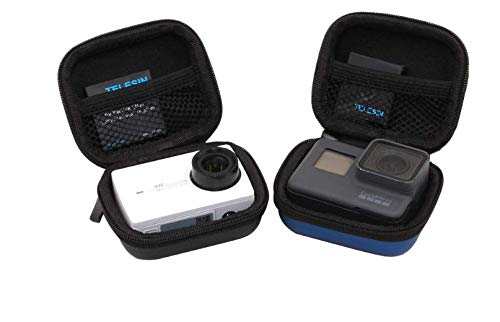 Taoric Gopro Hero 8 7 6 5 /DJI OSMO Action 対応 保護ケース ミニ収納バッグ 携帯便利 防震 防塵 トラベルやホームストレージケース