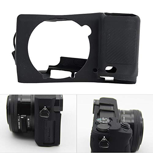 Mugast カメラプロテクターカバー 快適な手触り ポータブル シリコーンソフト 耐久性 耐衝撃性ケース 屋外カメラプロテクターカバー A6300カメラ用