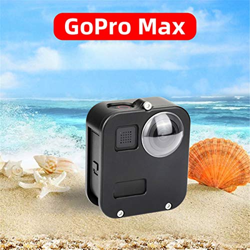LICHIFIT GoPro Max ケース カバー gopro maxスポーツカメラ ハウジングケース アルミニウム フレームケージケース 保護用 キズ防止 アクセサリー
