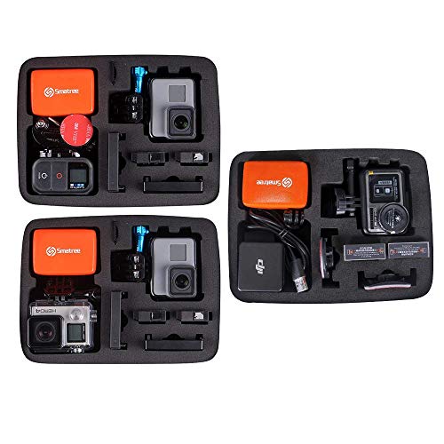 Smatree GoPro Hero 7/2018/6/5/4/3+/3/2/1収納ケース DJI Osmo Actionカメラ収納ケース 携帯便利 耐衝撃 防塵