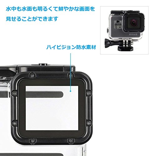 【Taisioner】GoPro HERO5/6/7専用防水ハウジング＋外線透過フィルターセット 三つタイプ レンズフィルターキット 水中撮影セット 3個入り ダイビング用 ダイビング撮影 専用防水ハウジング フィルター 光線透過 …