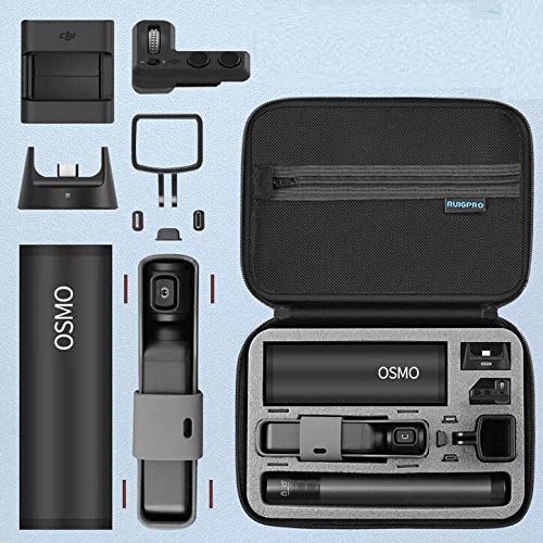 Taoric DJI OSMO POCKET 対応 ケース 収納バッグ ポータブル収納ボックス大容量 全面保護 防水 防塵