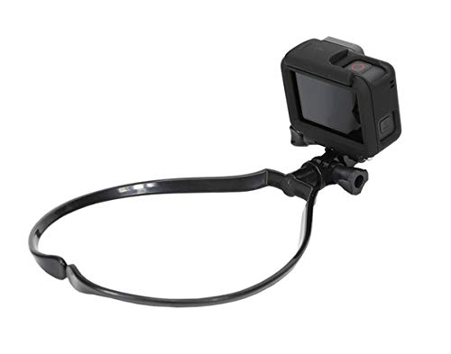 GoPro アクセサリー ネックレス式マウント スマホ アクションカメラ ウェアラブルカメラ用 GoPro HERO7/6/5/4/3/2 Gopro fusion Xiaomi Yi,SJCAM Gopro session などに対応 2個セット