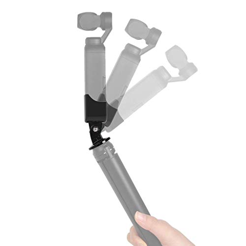 GEEMEE DJI OSMO POCKET/GoPro対応 1/4インチネジアダプタ 拡張モジュール 固定ブラケッ 拡張ブラケット マルチアングル180°調整