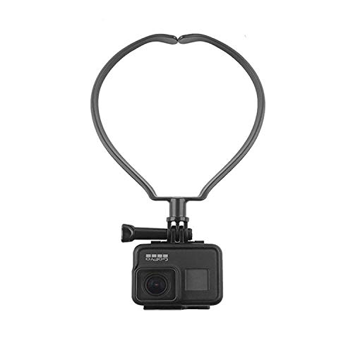 [TopEral] GoPro アクセサリー 2019最新版 ネックハウジングマウント ネックマン スマホ マウント GoPro HERO7/6/5/4/3/2 Gopro fusion Xiaomi Yi,SJCAM Gopro session などに対応 ネックレス式 全般対応 GoProアクションカメラ スマホ対応 POV 撮影 ビデオなどに最適