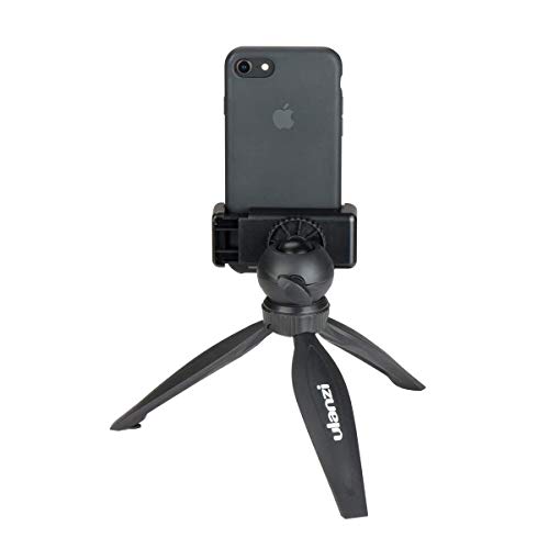 Ulanzi ミニ三脚 スマートフォン用クリップ付き osmo mobile 3/osmo pocket/gopro/iphone/三脚