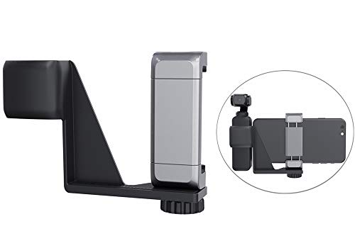 XBERSTAR DJI OSMO POCKET スマホホルダー アクセサリー 1/4ネジ穴&コールドシュー付