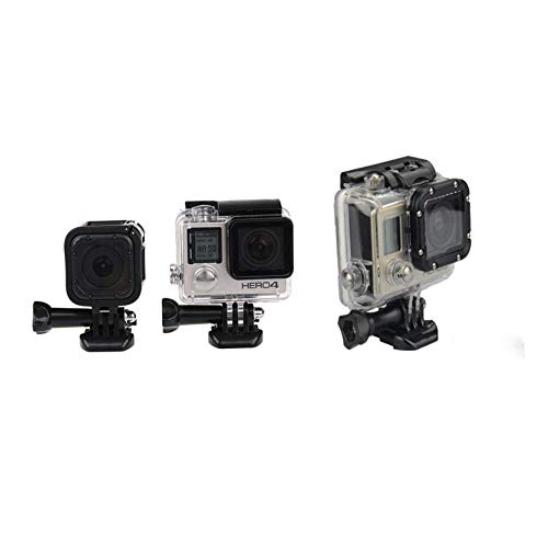 Gugou ベースマウント アダプター GoPro hero7/6/5/2018 カメラアクセサリー ABS樹脂 ネジ付き ２枚セット