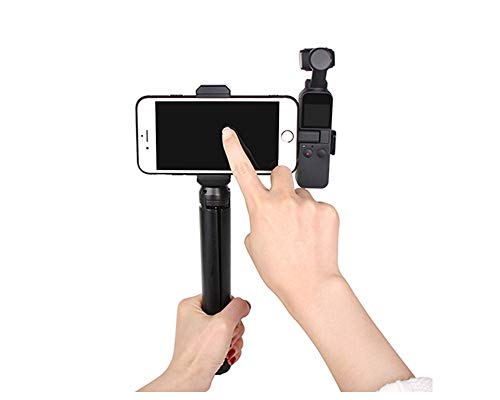 XBERSTAR DJI OSMO POCKET スマホホルダー+三脚 2点セットアクセサリー 拡張部品