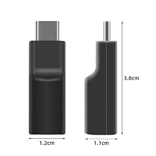 TUTUO DJI Osmo Pocket オーディオアダプター 外部マイク用 / 3.5mmオーディオ用 Type-Cアダプタ/録音および高品質変換アダプター