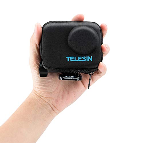 TELESIN DJI OSMO Action本体保護ケース 携帯便利 防震 防塵 保護携帯ケース 旅行に最適 osmo actionアクセサリー (ブラック)