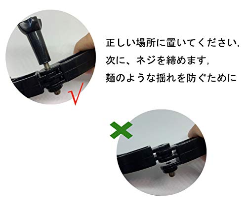 ShipeeKin 3 in 1 湾曲した延長アーム、延長アダプター GoPro アクションカム (7.5/13.5/19.5cm) 回転湾曲アーム組 延長アーム に適し GoPro/SJCAM/XIAOYI/EKEN/Gitup/DBPOWER/MUSON/APEMANなど対応