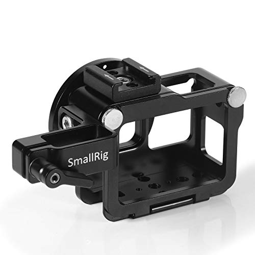 SMALLRIG GoPro HERO 7, 6, 5 Black用ケージ GoPro HERO 7/6/5 Black ブラック対応-CVG2320