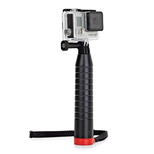 JOBY GoPro HERO5対応アクセサリ アクショングリップ ブラック/レッド 013509 フローティンググリップ