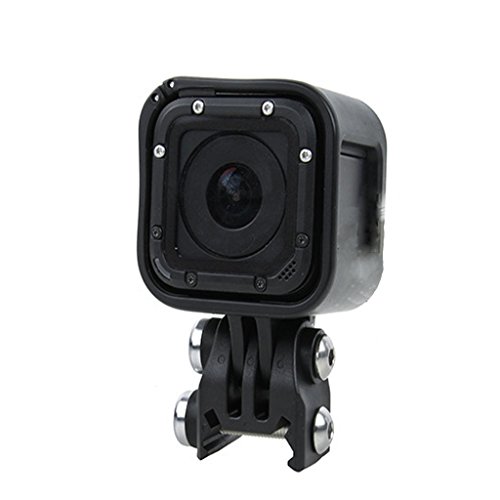 プラスチック 20mm レール サイド マウント アダプター ピカティニ Goproヒーロー 3+ 4アクセサリー 黒