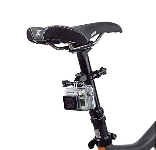 Taoric GoPro Hero 8 7 6 5 /DJI OSMO Action 用 自転車固定ブラケット固定座席互換性あり Sjcam SJ 4000
