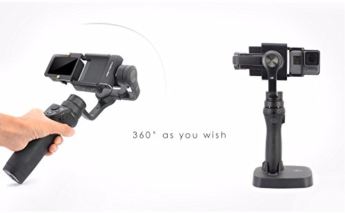 PGYTECH Gopro 5 4 3+ アダプタ スイッチ 取付板for Osmo モバイル ジンバル ハンドヘルド Xiaoyi アクセサリー