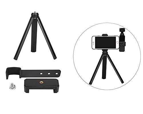 XBERSTAR DJI OSMO POCKET スマホホルダー+三脚 2点セットアクセサリー 拡張部品