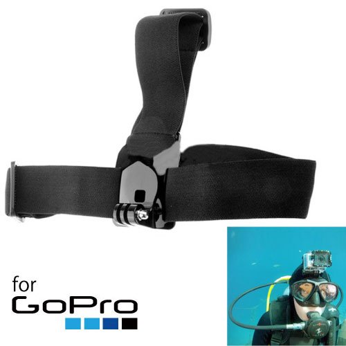GoPro/SJ4000用　アンチスキッド ヘッドマウントベルトキット Anti-skid