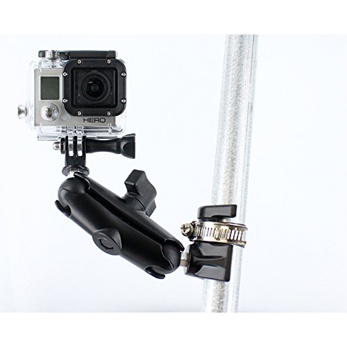 REC-MOUNTS ロールバー・フロントフォークマウント Roll bar ・ Front for GoPro(ゴープロ) HERO シリーズ用 【REC-B46-BBSET-GP-M】