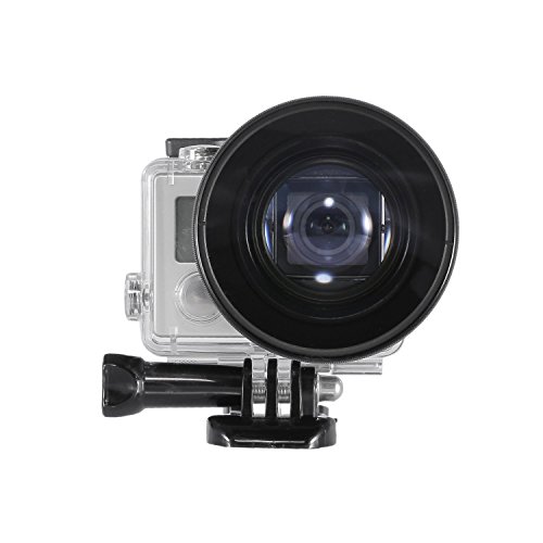 【国内正規品】NEEWER Gopro Hero 3+/4用52mm高解像度広角レンズセット