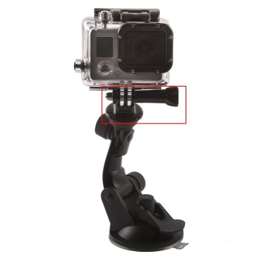 Gopro HD Hero1 2 3 3+ 4 トライポッドマウント+固定用ボルト+クイックアダプター 3点セット