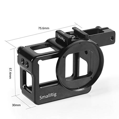 SMALLRIG GoPro HERO 7, 6, 5 Black用ケージ GoPro HERO 7/6/5 Black ブラック対応-CVG2320