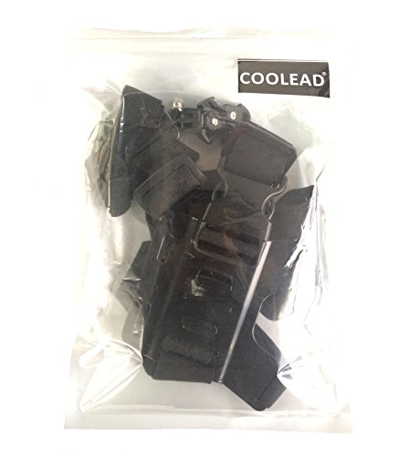 COOLEAD チェストマウントハーネス 調節可能なベルトストラップ GoPro対応ハンズフリー ブラック