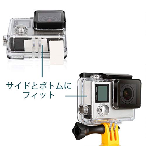 水中撮影の曇り止めシート 24枚入り再使用可能な水分吸収ストリップ - | GoPro 用 | SJ4000 SJ5000 | ソニーアクションカメラ