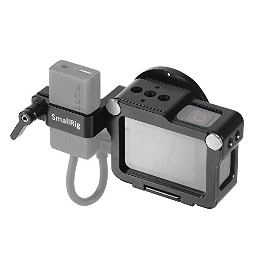 SMALLRIG GoPro HERO 7, 6, 5 Black用ケージ GoPro HERO 7/6/5 Black ブラック対応-CVG2320