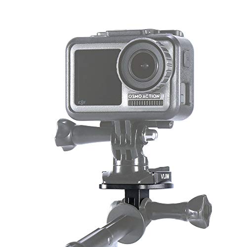 Kiowon チェンジマウントアダプター ユニバーサルベース 1/4 '' 20 アルミ製 GoPro などすべてのアクションカメラ対応 カメラアクセサリー