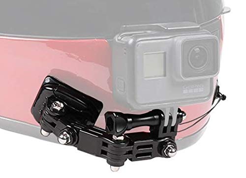 ヘルメット マウント アーム GoPro Hero 6 5 4用 調節可能アーム サイドマウント アダプタ ゴープロ ヒーロー 互換品 iNTE-AC1054-A