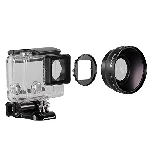 【国内正規品】NEEWER Gopro Hero 3+/4用52mm高解像度広角レンズセット