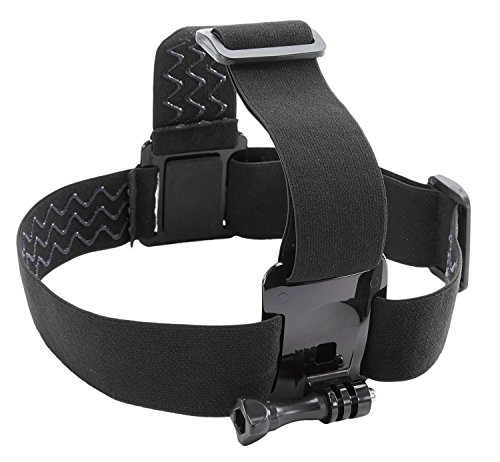 Kitvision キットビジョン ヘッド ストラップ マウント ハーネス 調整可能 Head Strap Mount ブラック KVACTIONHEA