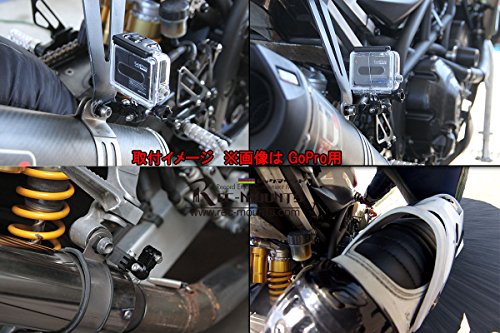 REC-MOUNTS ボルトマウント 3方向ピボットアーム付 M6/M8/M10ボルト対応 Bolt Mount for パナソニック ウェアラブルカメラ HX-A1H/HX-A500用 【PS-28-3PSA-HX】