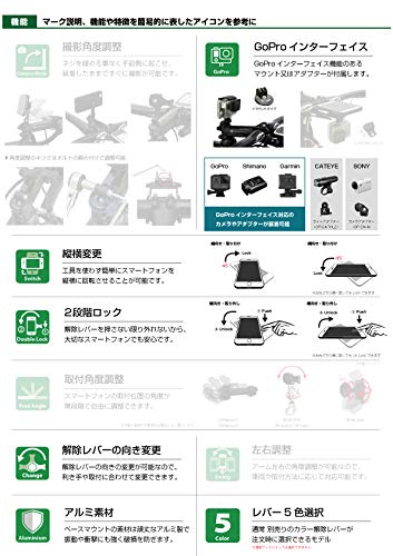 [REC MOUNT+ / レックマウントプラス] マウンテンバイク マウント [R+MTB]「マウントのみ、別途 専用ケース必要」