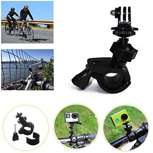 カメラスタンド 自転車 バイクにカメラを固定 カメラマウント ハンドルバー等のパイプに挟み込むだけの簡単とりつけ 車載 撮影機材 カメラスタンド GOPROに対応