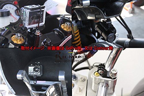 REC-MOUNTS ボルトマウント 3方向ピボットアーム付 M6/M8/M10ボルト対応 Bolt Mount for パナソニック ウェアラブルカメラ HX-A1H/HX-A500用 【PS-28-3PSA-HX】