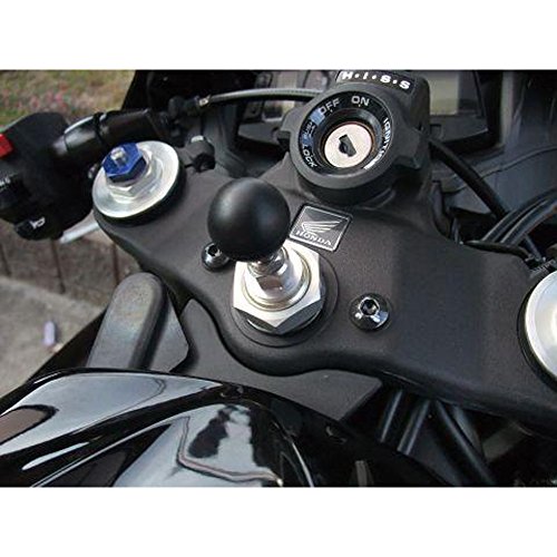 REC-MOUNTS バイク ステムホールマウントセットMφ23-25 Stem hole mount set for GoPro(ゴープロ) HERO シリーズ用 【REC-B48-2325GP-M】