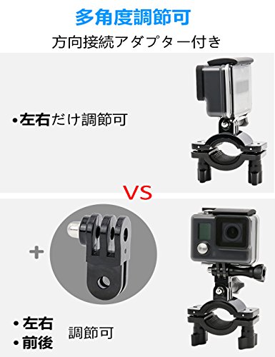 KoLasels カメラホルダー ハンドルバーシートポストマウント gopro hero用